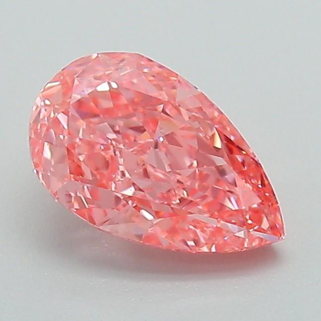 1.00 Ct. Fancy Vivid Pink Pear Lab Grown Diamond