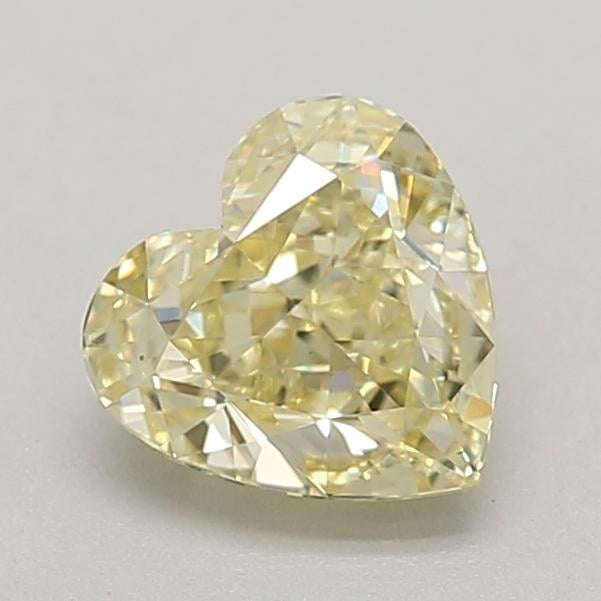 0.94 Ct. Fancy Intense  Yellow Heart Lab Grown Diamond