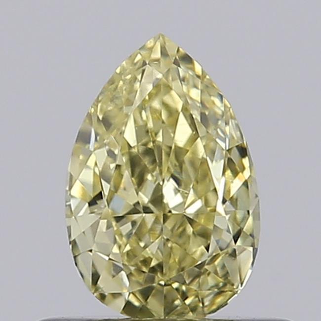 0.50 Ct. Fancy Intense Yellow Pear Lab Grown Diamond