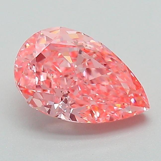 1.01 Ct. Fancy Vivid Pink Pear Lab Grown Diamond
