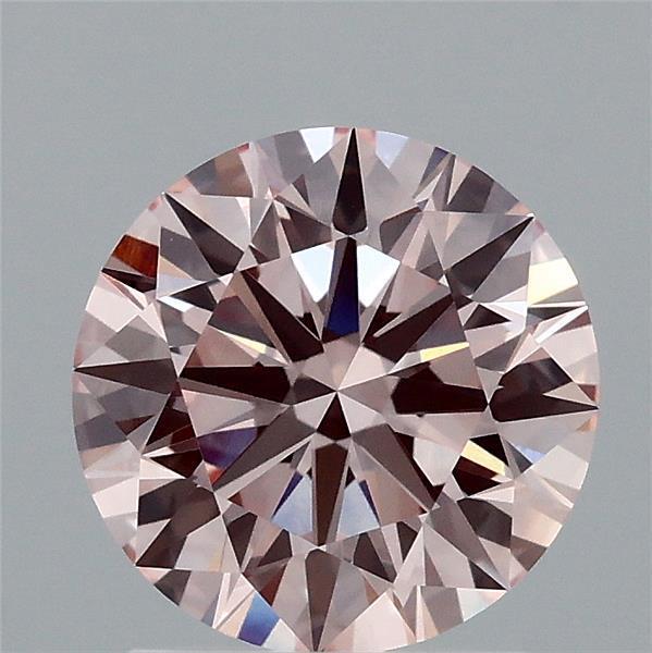 1.70 Ct. Fancy Intense Pink Round Lab Grown Diamond