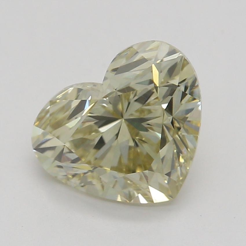 1.00 Ct. Fancy Brownish Yellow Heart Diamond
