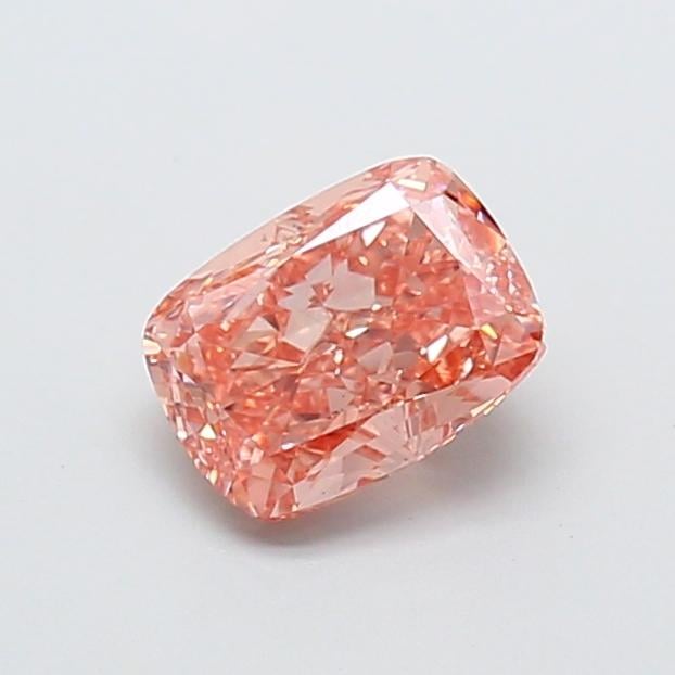 1.54 Ct. Fancy Intense  Pink Cushion Lab Grown Diamond