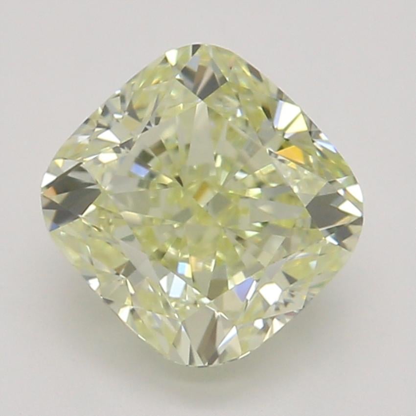 1.01 Ct. Fancy Light Yellow Cushion Diamond