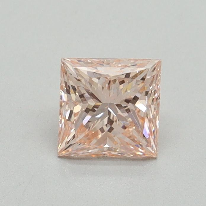 0.59 Ct. Fancy Intense Pink Princess Lab Grown Diamond