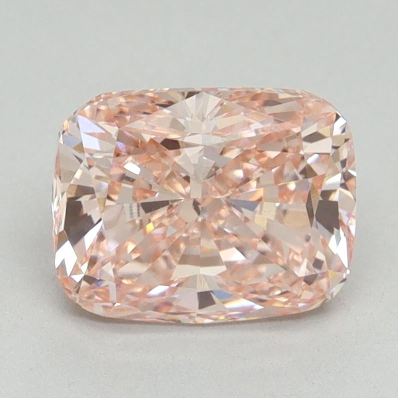 2.02 Ct. Fancy Intense Pink Cushion Lab Grown Diamond