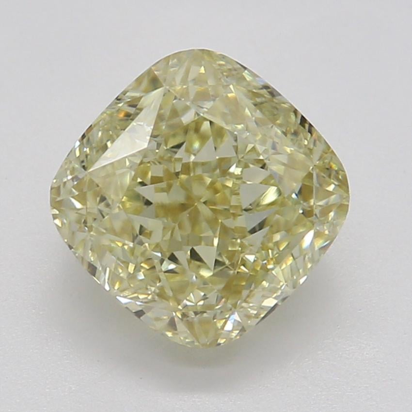 1.31 Ct. Fancy Light Brownish Yellow Cushion Diamond