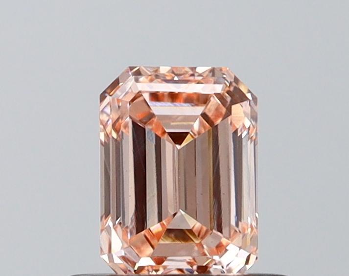 0.66 Ct. Fancy Intense Pink Emerald Lab Grown Diamond