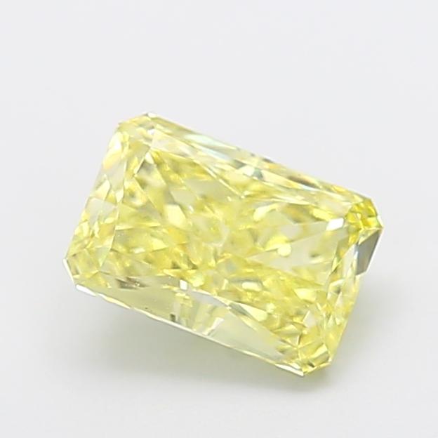 1.95 Ct. Fancy Intense  Yellow Radiant Lab Grown Diamond