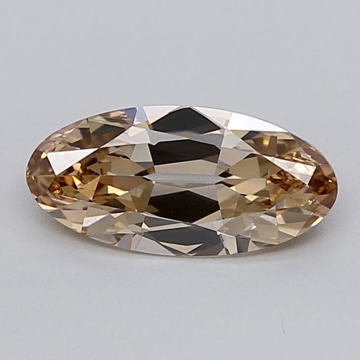 1.15 Ct. Very Light  Brown Oval Lab Grown Diamond