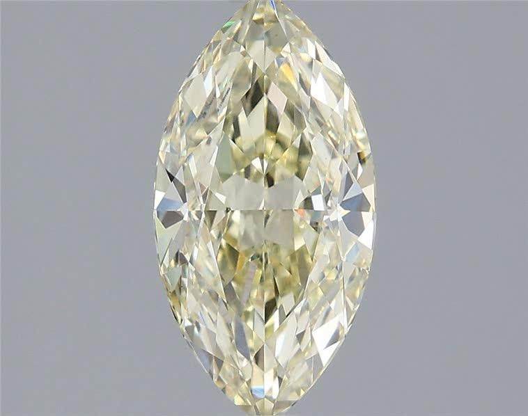 1.59 Ct. Light Yellow Marquise Lab Grown Diamond