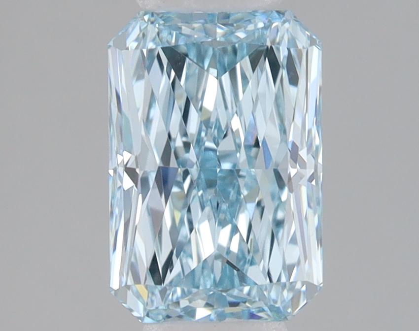 1.46 Ct. Fancy Intense Blue Radiant Lab Grown Diamond