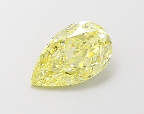 0.60 Ct. Fancy Yellow Pear Lab Grown Diamond