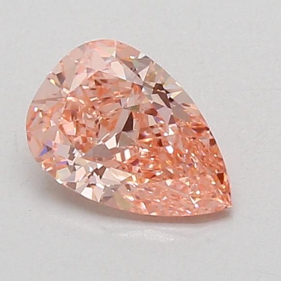 1.02 Ct. Fancy Vivid Pink Pear Lab Grown Diamond