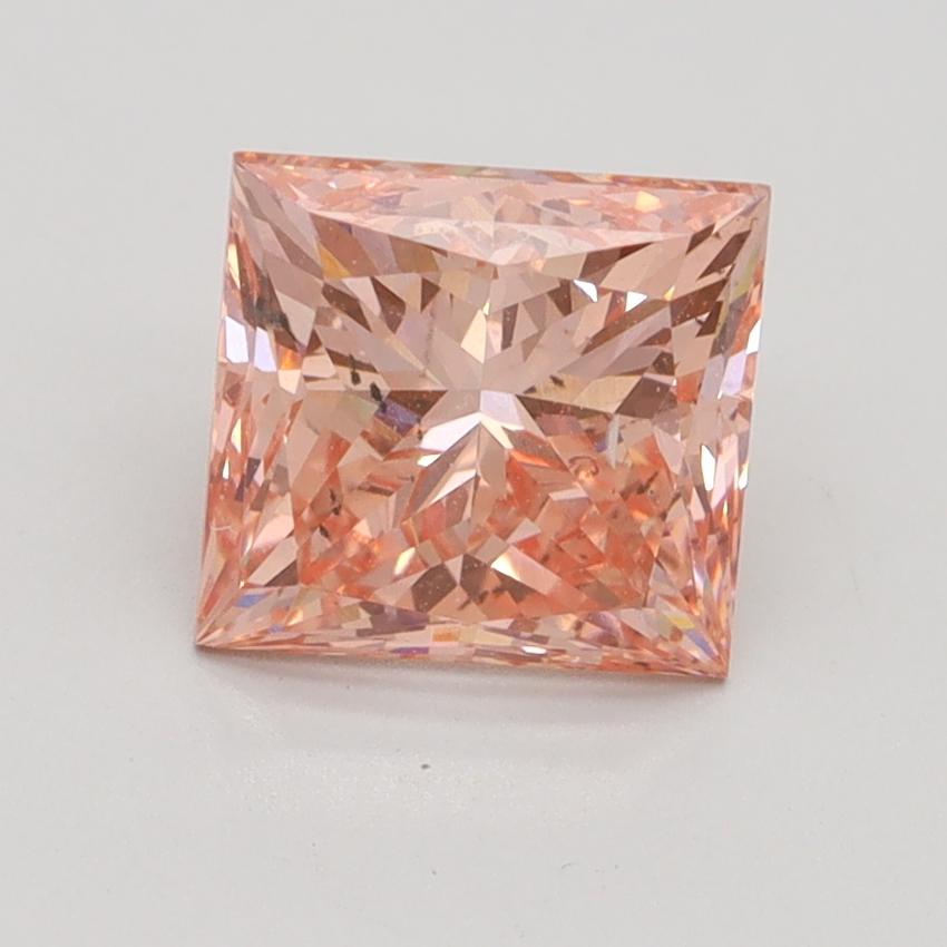 2.03 Ct. Fancy Intense Pink Princess Lab Grown Diamond