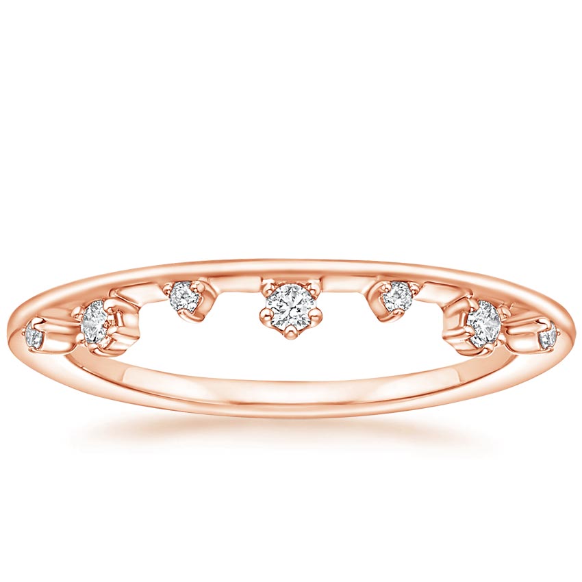 Rose Gold Leilani Diamond Ring