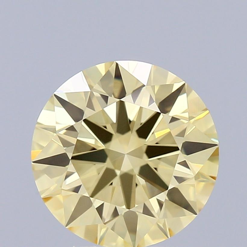 1.83 Ct. Fancy Intense Yellow Round Lab Grown Diamond