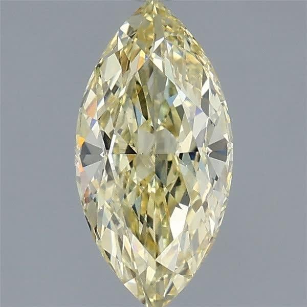 1.50 Ct. Fancy Yellow Marquise Lab Grown Diamond
