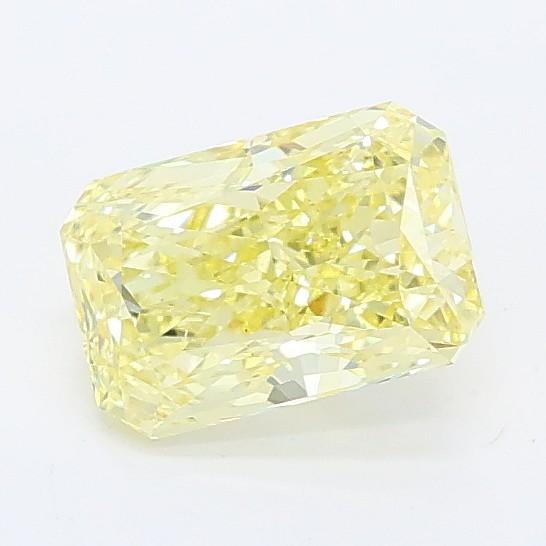 0.85 Ct. Fancy Vivid Yellow Radiant Lab Grown Diamond