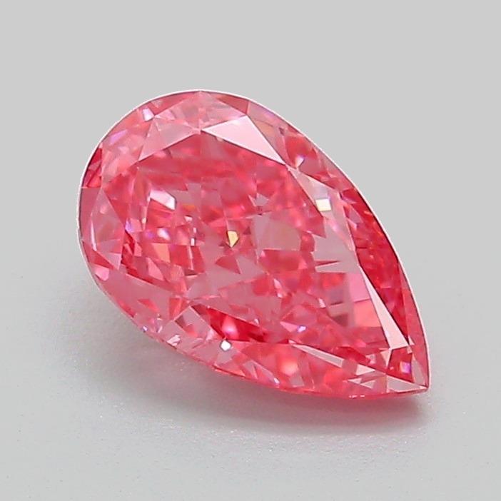 1.04 Ct. Fancy Vivid Pink Pear Lab Grown Diamond