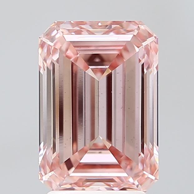 3.08 Ct. Fancy Intense Pink Emerald Lab Grown Diamond