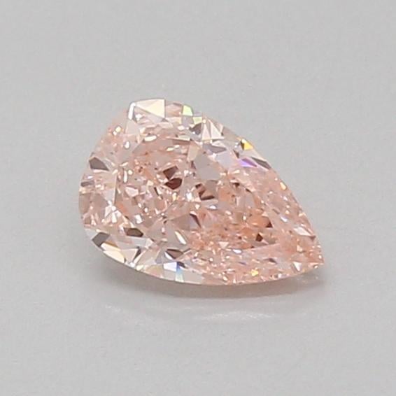 0.53 Ct. Fancy Vivid Pink Pear Lab Grown Diamond