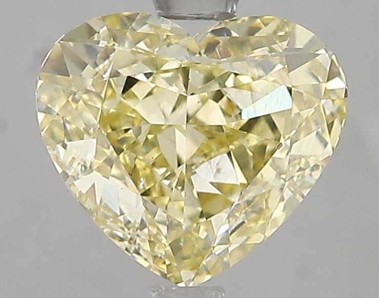 2.51 Ct. Fancy Intense Yellow Heart Lab Grown Diamond