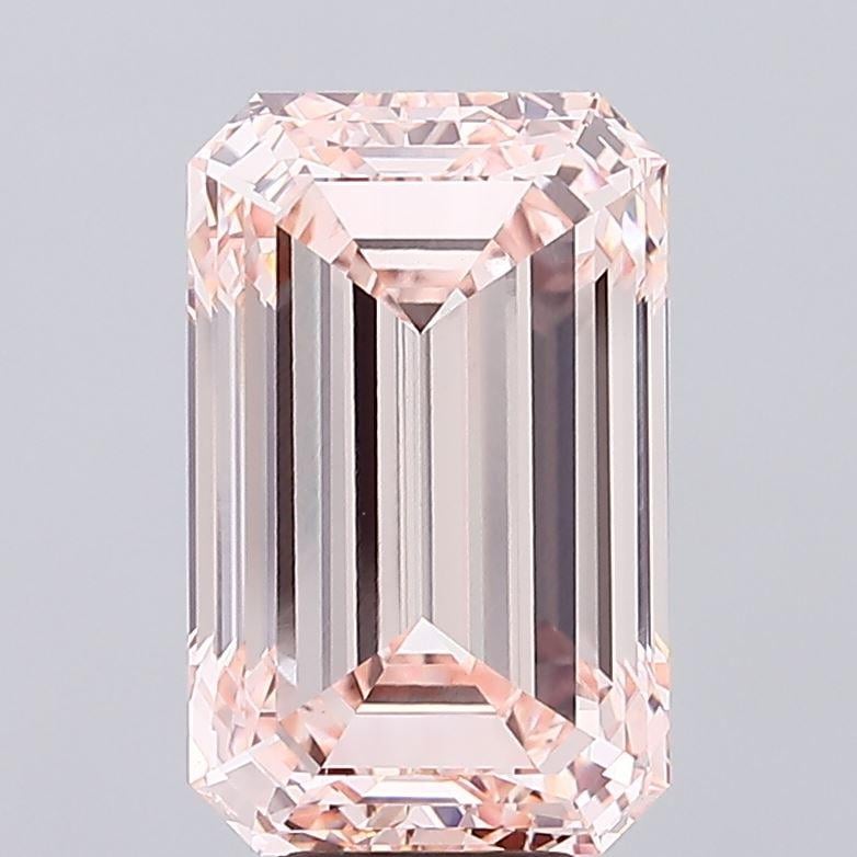 9.59 Ct. Fancy Intense Pink Emerald Lab Grown Diamond
