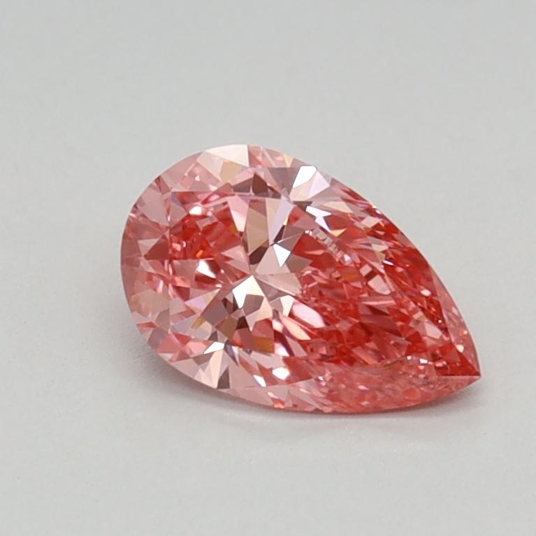 0.43 Ct. Fancy Vivid Pink Pear Lab Grown Diamond