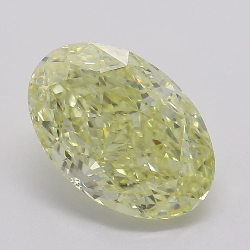 1.04 Ct. Fancy Yellow Oval Diamond