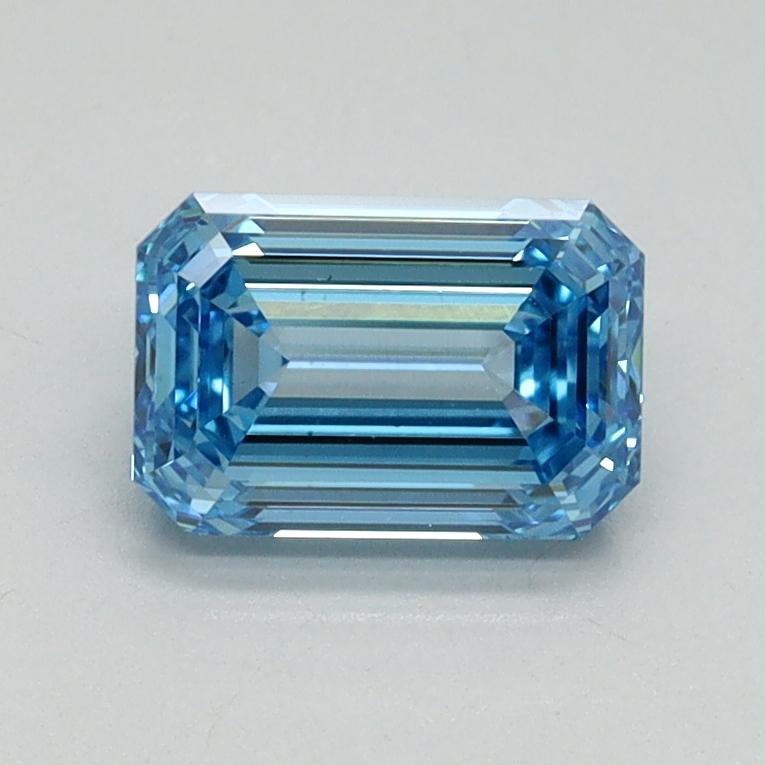 1.04 Ct. Fancy Vivid Blue Emerald Lab Grown Diamond
