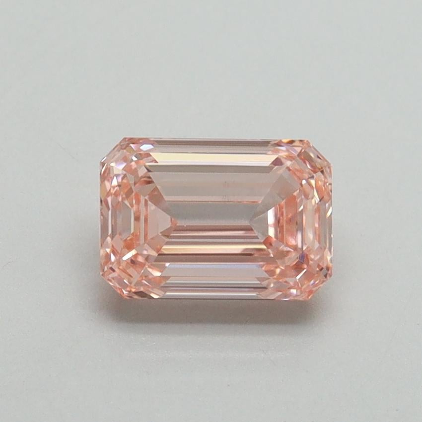 1.06 Ct. Fancy Vivid Pink Emerald Lab Grown Diamond
