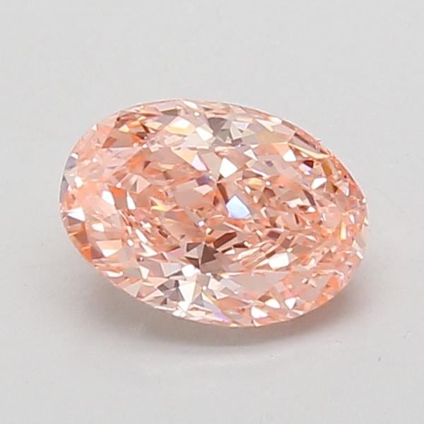 1.09 Ct. Fancy Vivid Pink Oval Lab Grown Diamond