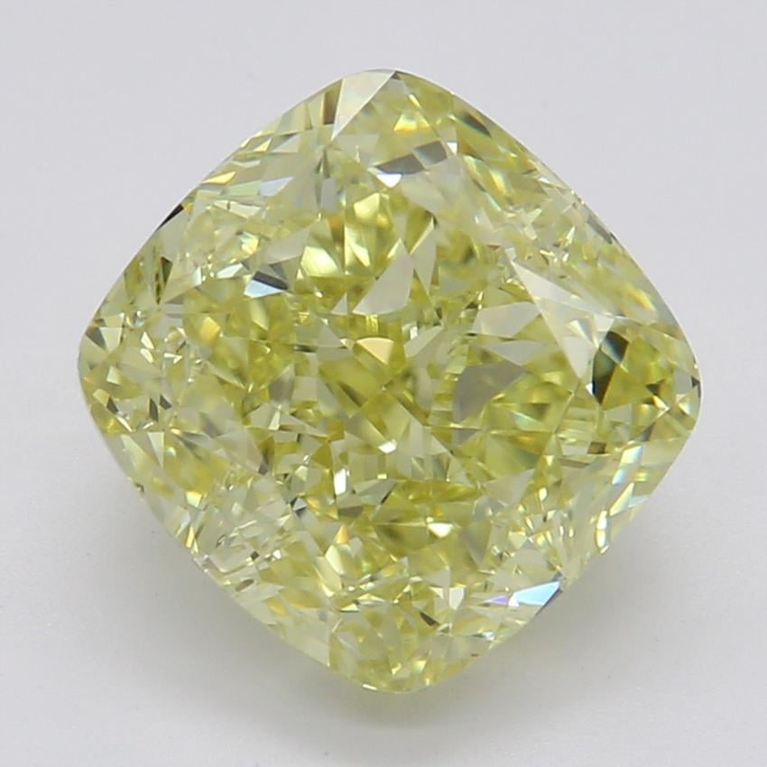 2.02 Ct. Fancy Yellow Cushion Diamond