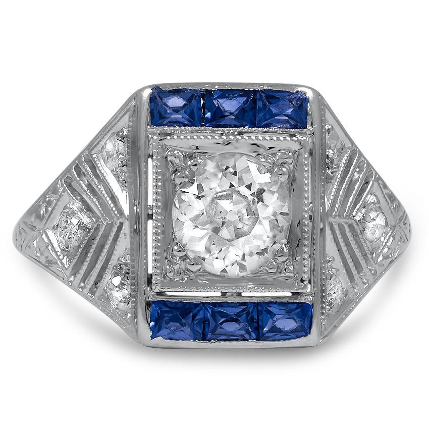 Art Deco Diamond Vintage Ring