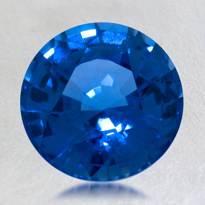 8mm Premium Blue Round Sapphire