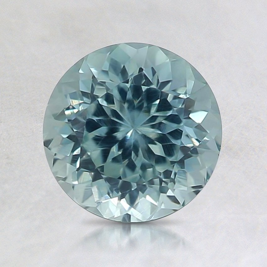 6.1mm Montana Teal Round Sapphire