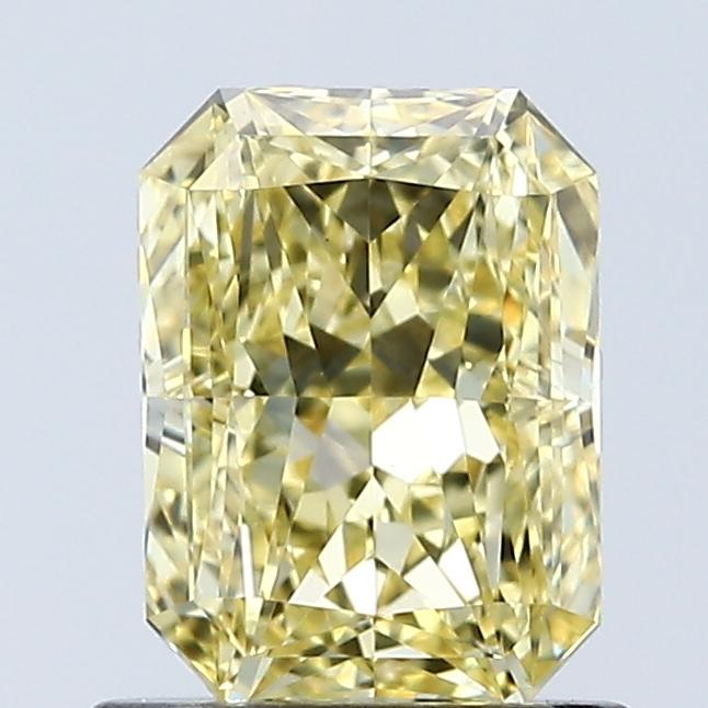 1.07 Ct. Fancy Vivid Yellow Radiant Lab Grown Diamond