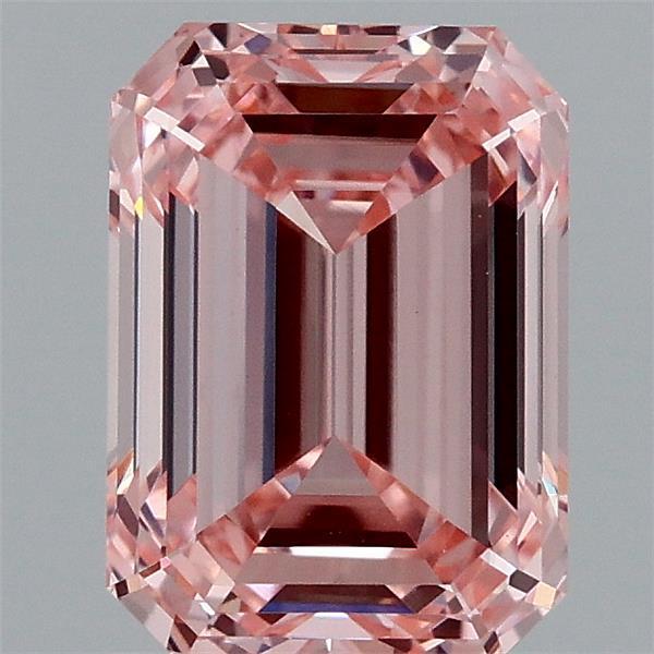 2.00 Ct. Fancy Vivid Pink Emerald Lab Grown Diamond