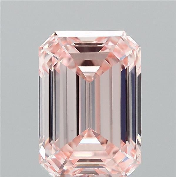 2.03 Ct. Fancy Intense Pink Emerald Lab Grown Diamond