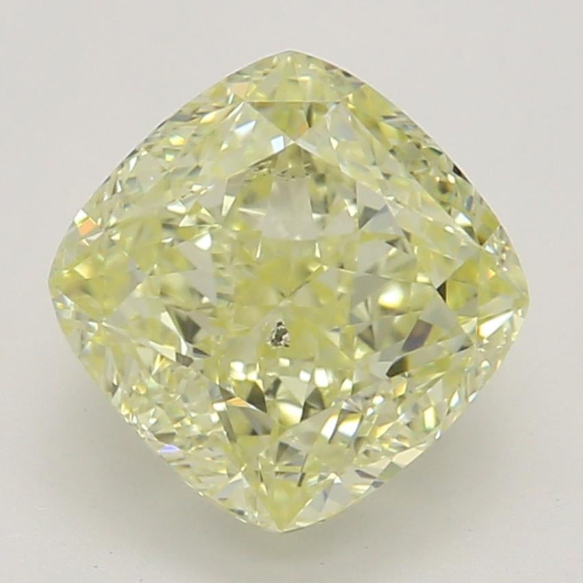 1.20 Ct. Fancy Light Yellow Cushion Diamond