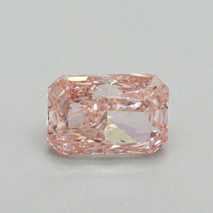 0.50 Ct. Fancy Vivid Pink Radiant Lab Grown Diamond