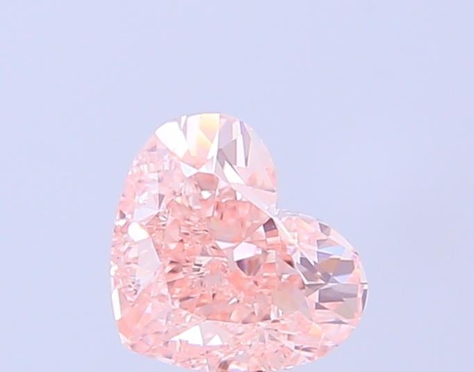 1.44 Ct. Fancy Intense Pink Heart Lab Grown Diamond