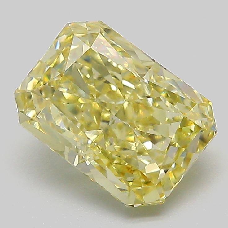 2.09 Ct. Fancy  Yellow Radiant Lab Grown Diamond