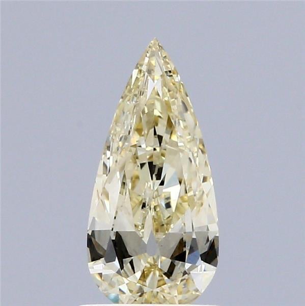 1.00 Ct. Fancy Light Yellow Pear Lab Grown Diamond