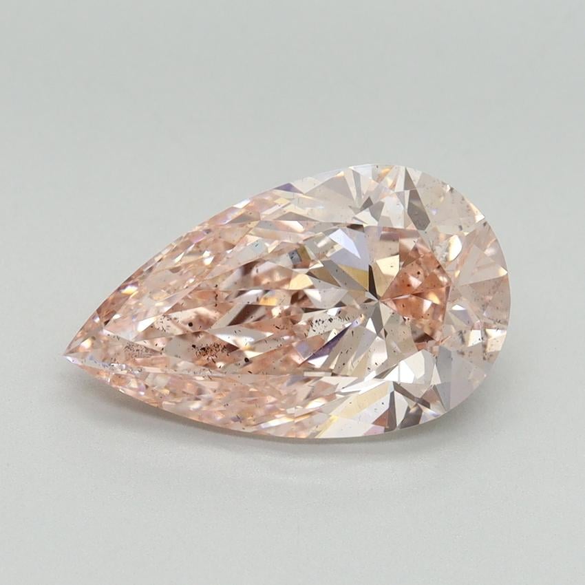3.00 Ct. Fancy Intense Pink Pear Lab Grown Diamond