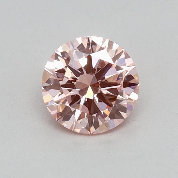 0.35 Ct. Fancy Pink Round Lab Grown Diamond
