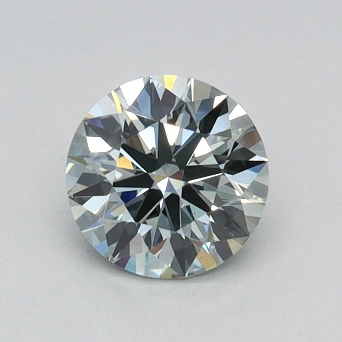 0.50 Ct. Fancy Light Bluish Green Round Lab Grown Diamond