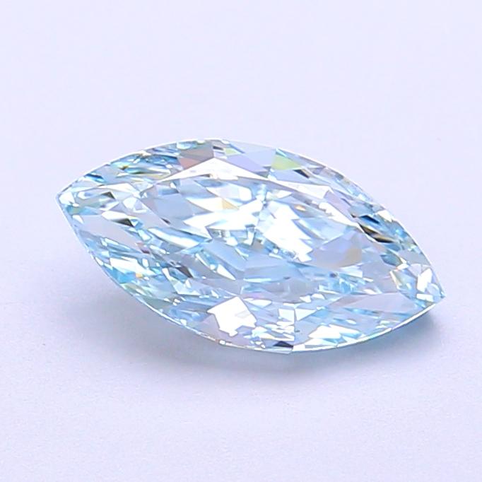 1.11 Ct. Fancy Intense Blue Marquise Lab Grown Diamond