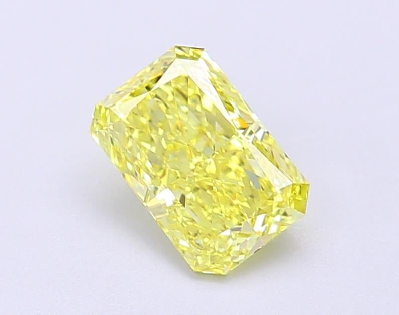 1.05 Ct. Fancy Vivid Yellow Radiant Lab Grown Diamond